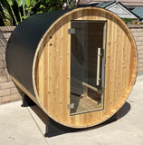 Custom Barrel Sauna Cover