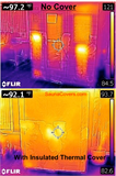 Insulated Thermal Sauna Cover (Extreme - Cold Climates)