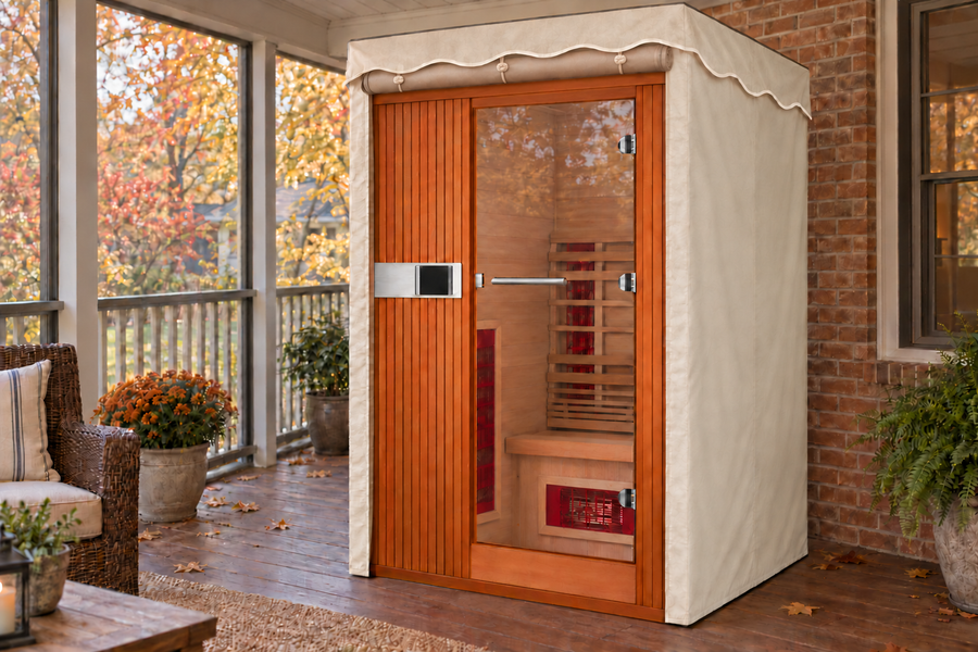 Health Mate sauna cover — view 2