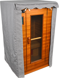 Front view with open door