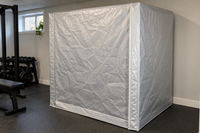Insulated Thermal Sauna Cover (Extreme - Cold Climates) — Silver thermal material
