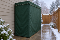 Sauna Cover - Clearlight Saunas — Forest Green