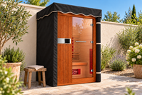 Sauna Cover - Health Mate Saunas — Black