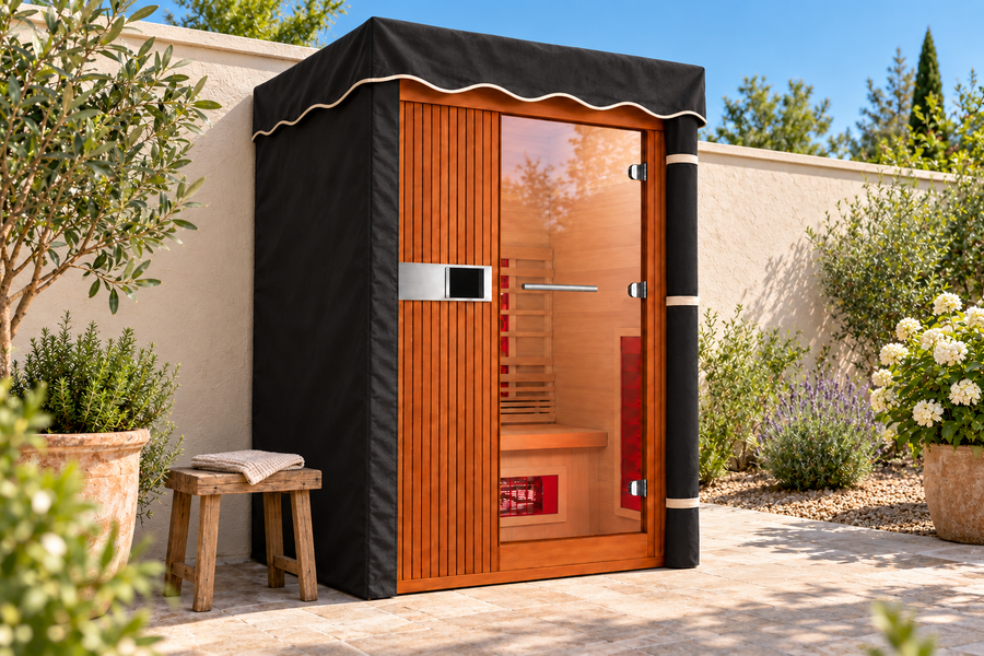 Sauna Cover - Health Mate Saunas — Black