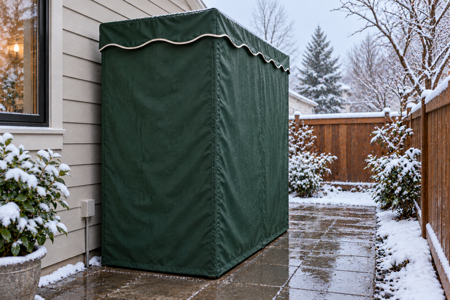 Sauna Cover - Health Mate Saunas — Forest Green
