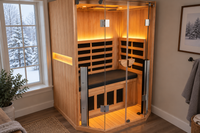 Sauna Cushion - Clearlight Saunas — Black