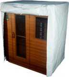 Outdoor l Indoor l Thermal Sauna Cover door flap open
