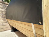 Custom Barrel Sauna Cover