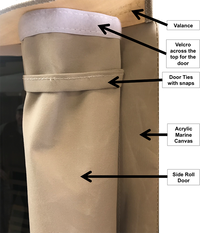 GDI‐8065-01 Golden Designs Sauna Cover & Thermal Cover - Clearance Sale - Linen Color