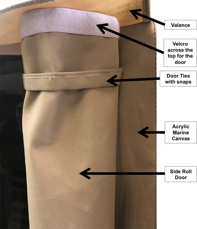 GDI‐8065-01 Golden Designs Sauna Cover & Thermal Cover - Clearance Sale - Linen Color