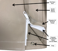 GDI‐8065-01 Golden Designs Sauna Cover & Thermal Cover - Clearance Sale - Linen Color